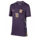Anglia Jude Bellingham #10 Echipament de Fotbal Replică European 2024 Femei Deplasare